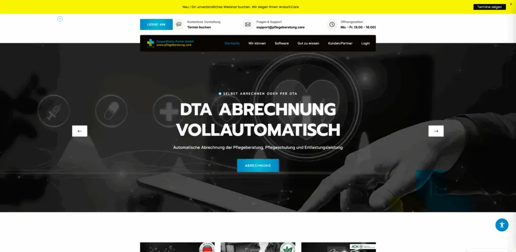 Software für Pflegeberatungsstellen und Betreuungsdienste