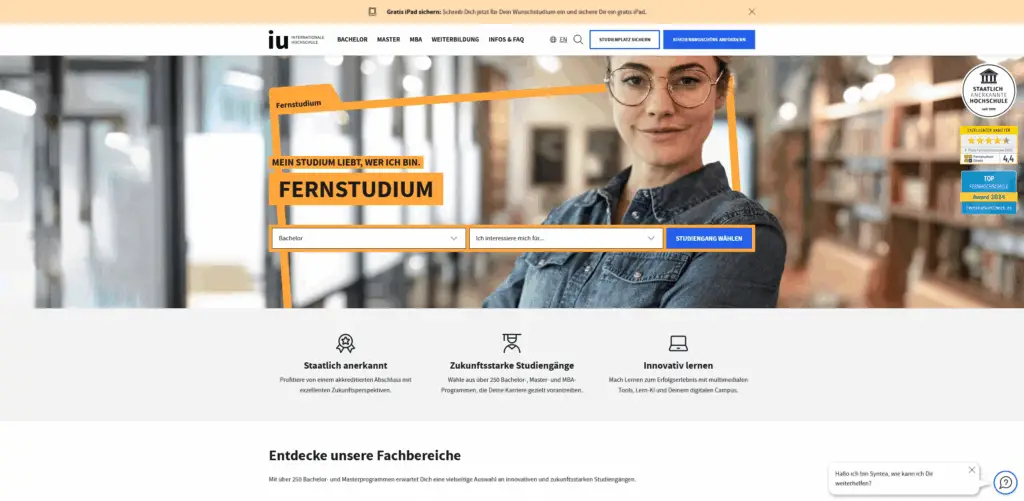 IU Fernstudium